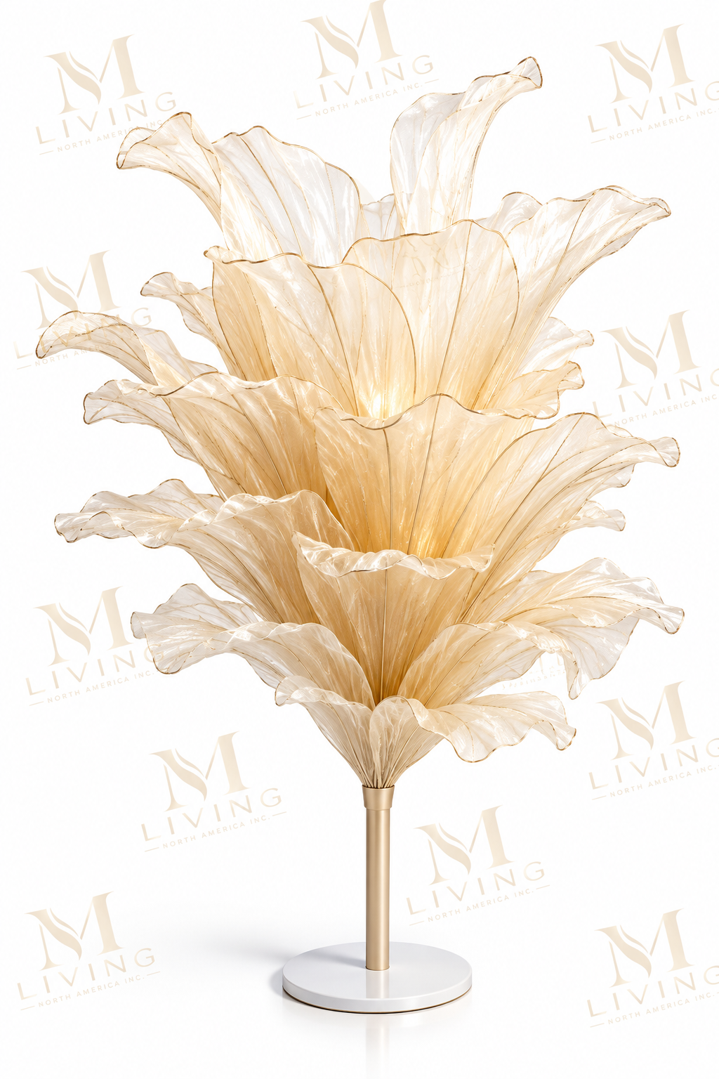 Silk Floral Sculpture, 150 cm