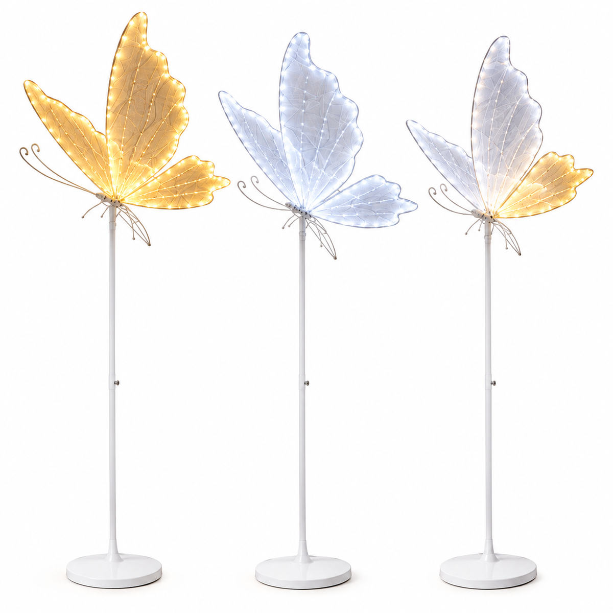 LED Butterfly Light Stand